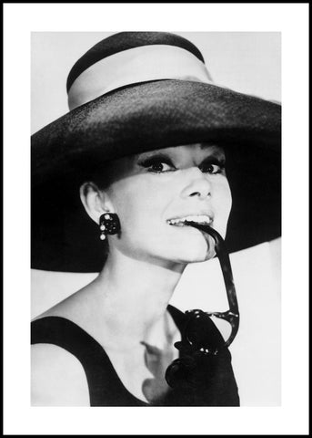 Audrey Hepburn 2 | EINGERAHMTE BILDER