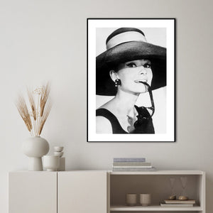 Audrey Hepburn 2 | EINGERAHMTE BILDER