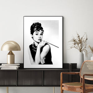 Audrey Hepburn 3 | EINGERAHMTE BILDER