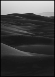 Black dunes | EINGERAHMTE BILDER