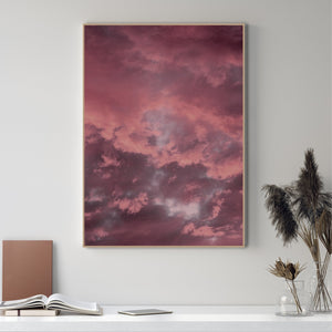 Pink sky | EINGERAHMTE BILDER