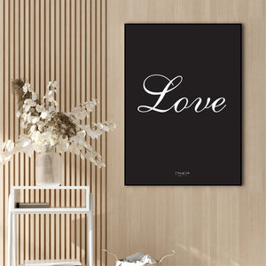 Love | EINGERAHMTE BILDER