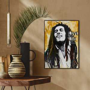 Marley by artist | EINGERAHMTE BILDER