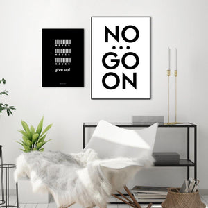 No... go on | EINGERAHMTE BILDER