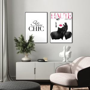 Stay Chic | EINGERAHMTE BILDER