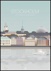 Stockholm Capital City | EINGERAHMTE BILDER