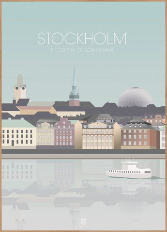 Stockholm Capital City | EINGERAHMTE BILDER