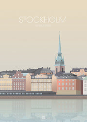 Stockholm gamla stan  | POSTER