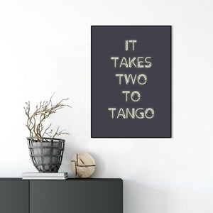 Two to tango | EINGERAHMTE BILDER