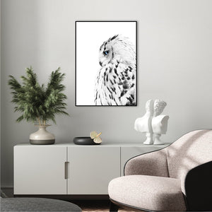 White owl | EINGERAHMTE BILDER