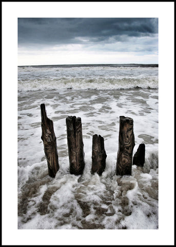 High tide | FRAMED PRINT