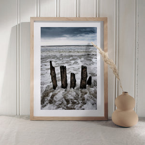 High tide | FRAMED PRINT