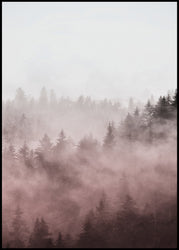 Foggy red | EINGERAHMTE BILDER