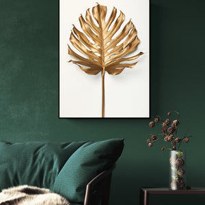 Monstrea Gold Leaf | EINGERAHMTE BILDER