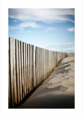 Sand behind bars | POSTER