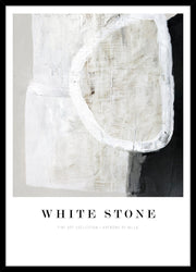 White stone | KUNSTDRUCK